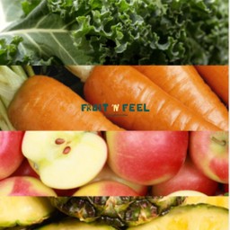 Kale 2 | ผักเคล แครอท สัปรด แอปเปิ้ลแดง