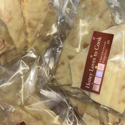 Almond White Chocolate Barks