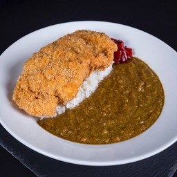 Tori Katsu Curry Rice ข้าวแกงกะหรี่ไก่ชุบเกล็ดขนมปังทอด