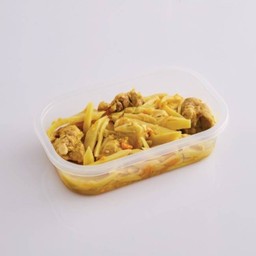 ผัดพริกเหลืองหน่อไม้ไก่