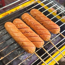 ไส้กรอกชีสปิ้ง (4ไม้)