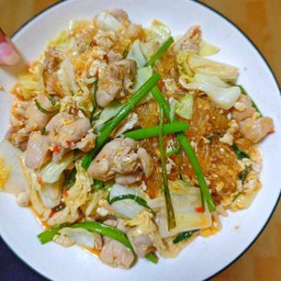 สุกี้แห้งไก่