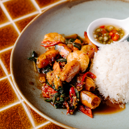 กะเพรากุ้ง