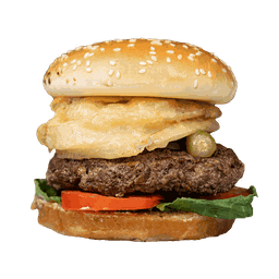 เบอร์เกอร์เนื้อไวท์บาร์บีคิว Set