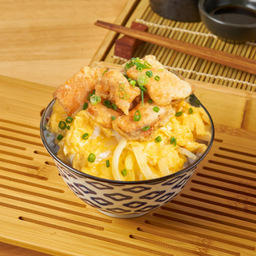 ข้าวแซลมอนไข่ข้น