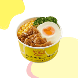 ข้าวด้งเทริยากิไก่และไข่