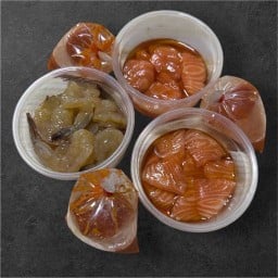 กุ้งแช่น้ำปลาตัวละ7บาท