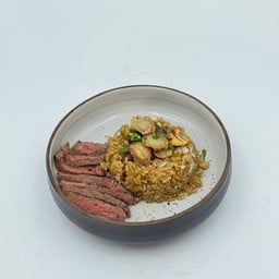 ข้าวผัดมันเนื้อ