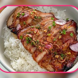 น้ำตกคอหมูย่าง ( เป็นกับ )