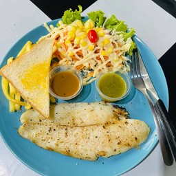 สเต็กปลาดอลลี่ย่าง