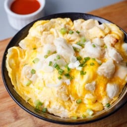 ข้าวไข่ข้นปู