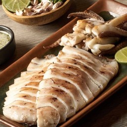 ปลาหมึกหอมย่าง