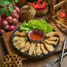 หมูยอทอด Fried Esaan Sausage