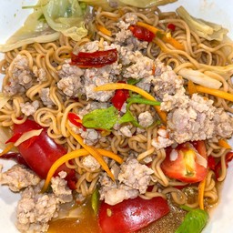 ยำไวไวหมูสับเอง