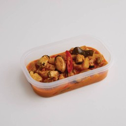 แกงคั่วหอยแมลงภู่สับปะรดสด