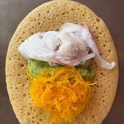 สังขยา+ฝอยทอง+มะพร้าว