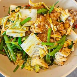 สุกี้แห้งหมู