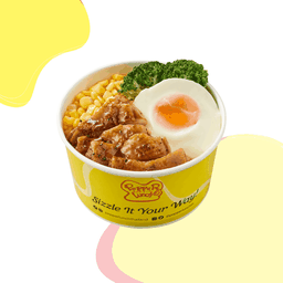 ข้าวด้งเทริยากิไก่และไข่