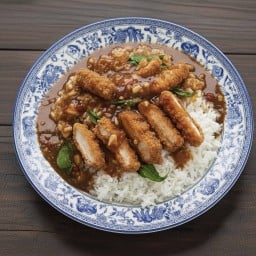 ไก่ทอดคุณหญิง ตลาดอมรพันธุ์