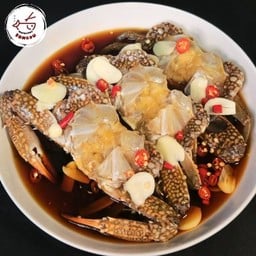 ปูม้าดองไซส์ SS พร้อมน้ำจิ้มซีฟู๊ดมะนาวสด