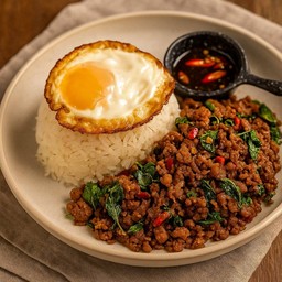 ข้าวกะเพราหมู
