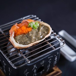 Salmon Kani Miso แซลมอนกับมันปู