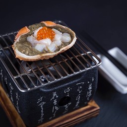 Hotate Kani Miso หอยเชลล์กับมันปู