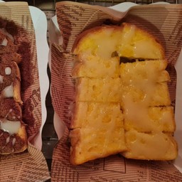 ปังปิ้งเนยนม