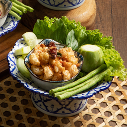 น้ำพริกแคปหมูเจียว