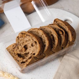 ขนมปัง นุ่มโฮลวีทผลไม้อบแห้งลูกฟิก