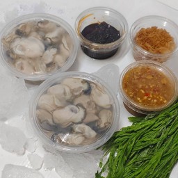 หอยนางรมทรงเครื่องชุด2กระปุก