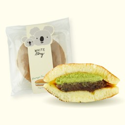 โดรายากิไส้ถั่วแดงครีมชาเขียวญี่ปุ่น