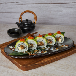 ปลาไหลย่างซอส อะโวคาโดโรล