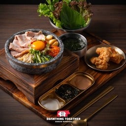 เซตบิบิมบับหน้าหมูทงเทกิ