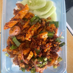 ข้าวยำไก่แซ่บ