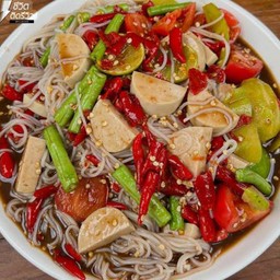 ตำขนมจีนหมูยอ