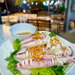 หมึกไข่ลวกจิ้ม
