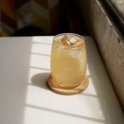 Home made Lemon & Ginger soda