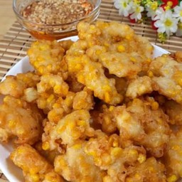 ข้าวโพดทอด