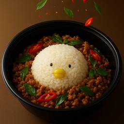 ข้าวกะเพราหมูสับ