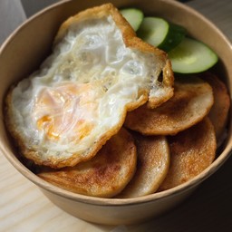 เซตข้าวสวย+หมูยอ+ไข่ดาว