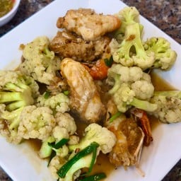 ผัดดอกกะหล่ำ