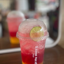 ชาเบอรี่น้ำผึ้งมะนาวโซดา