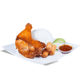 ข้าวสะโพกไก่อบ