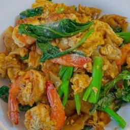 ผัดซีอิ๋วกุ้ง