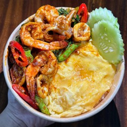 ผัดพริกแกงทะเล