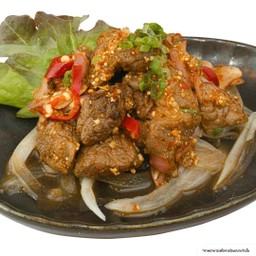 ลาบเนื้อ