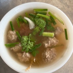 ต้มเกี่ยมบ๊วยหมูสับ