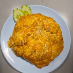 ไข่เจียวหมูสับ(กับข้าว)