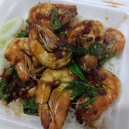 กระเพรากุ้ง